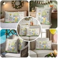 thumbnail image 5 of Easter Decorative Throw Pillow Covers 12x20 Inch Set of 2 Easter Eggs Gnome Home Decor Pillow Cases for Couch, Floral Colorful Egg Butterfly Cushion Case for Living Room Bedroom Bed Car Chair, 5 of 9