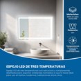 thumbnail image 3 of ESPEJO LED MIL LUCES RECTANGULAR 103, 3 of 4