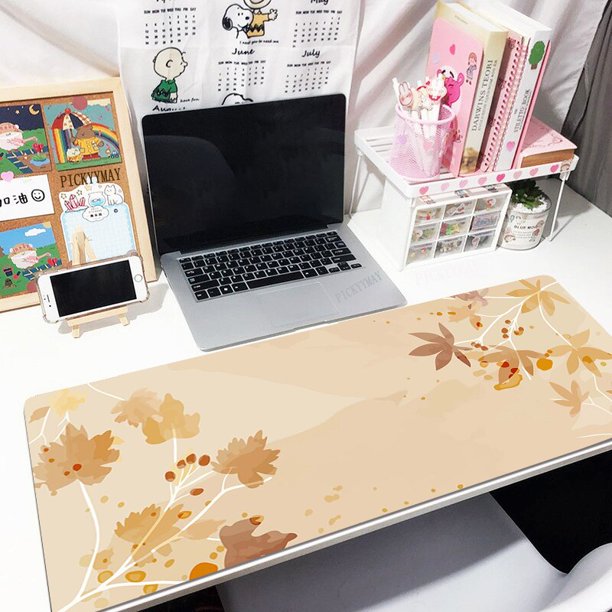 Alfombrillas de ratón de arte abstracto para mesa, alfombrilla grande para escritorio de 100x50cm, para jugadores LIUWENJING unisex