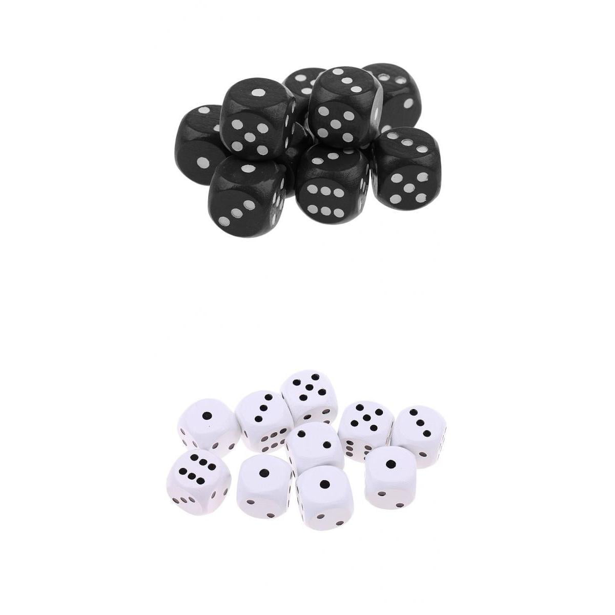 20pc 6 Sided Dice D6 Polyhedral Dice for  High quality 