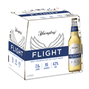 Yuengling FLIGHT Light Beer, 12 Pack Beer, 12 fl oz Glass Bottles, 4.2% ABV, Domestic Beer