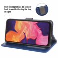 thumbnail image 3 of Mobile Phone Cover for Samsung A10, Cover Premium Pu Leather Tpu Flip Cover Magnetic Closure Card Compartment Stand Function Wallet with Lanyard Protective Cover, 3 of 7