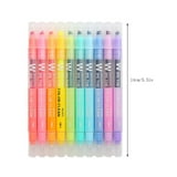 Highlighters, Student Stationery, Qyaukm 10 Colors Erasable ...
