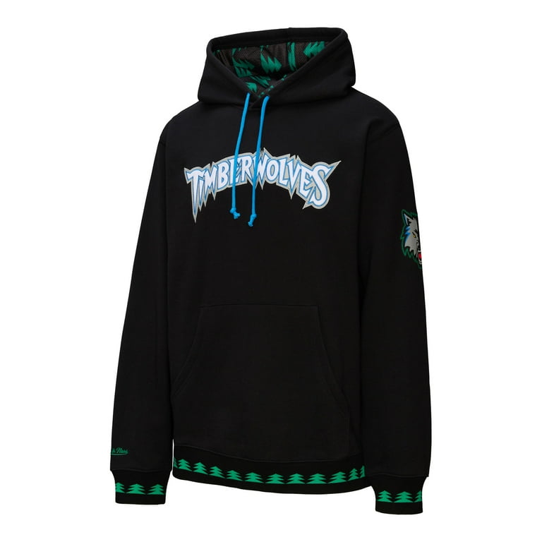 Men's Mitchell & Ness Black Minnesota Timberwolves Hardwood