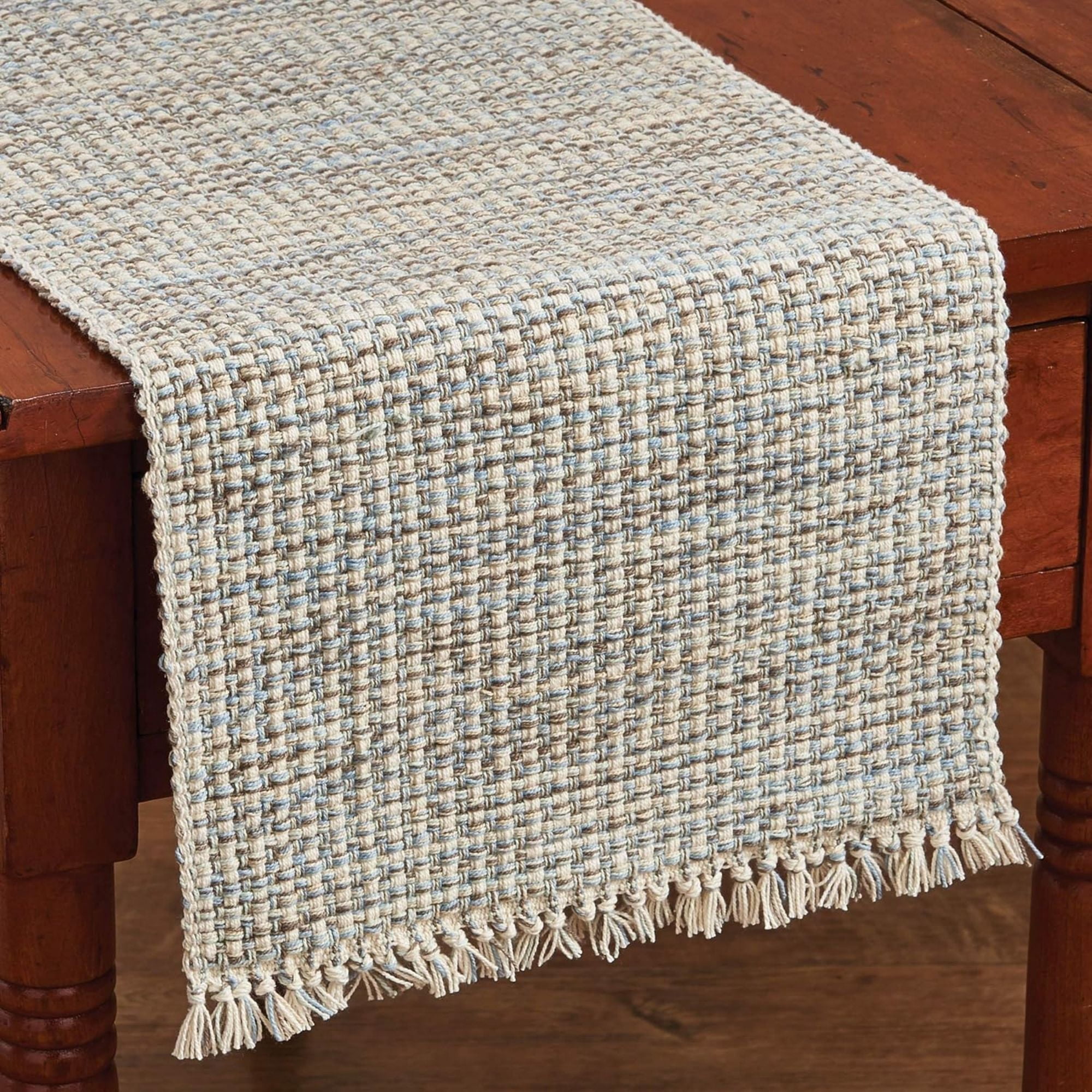 Park Designs Beige Sandy Shores Table Runner 36"L