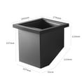 Coffee Grounds Box Knock Box Bucket Desktop Embedded Bottomless ...