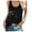 Black, variant on Spring Tops for Women Workout Clothes for Women Plus Size Women's fashion casual loose undershirt printed sleeveless undershirt tops