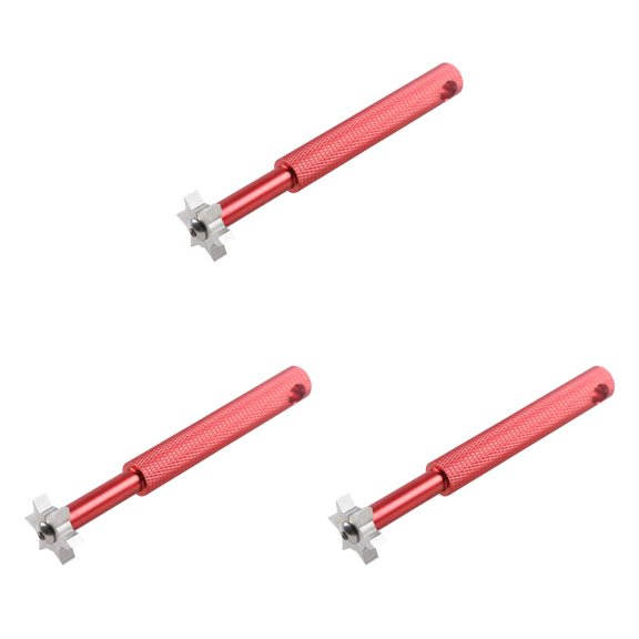 Soidarity Afilador de ranuras para palos de golf, mango antideslizante de aleación de aluminio, herramienta de limpieza de cuña, accesorios portátiles Type1 NO1 Soidarity  CBP224520