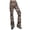 Khaki, variant on Trendfront Womens Leopard Print Flare Leg Pants High Waisted Full Length Fitted Cheetah Print Y2K Streetwear Casual Bell Bottoms