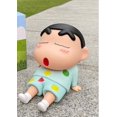 thumbnail image 1 of Figuras de dibujos animados de Crayon Shin-chan, soporte para teléfono móvil, colección de estatuas, decoración de escritorio, juguete, regalos de cumpleaños, 12cm, 1 of 5