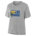 thumbnail image 2 of Women's Gray Golden State Warriors Noches Training T-Shirt, 2 of 3