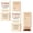 A, variant on Double-headed Eraser Foundation Stick - Lightweight Buildable Medium to Full Coverage Makeup Stick with Brush, Multi-Use Contour Highlight Conceal, Natural Finish, Makeup Organizers