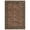 Brown, variant on Geetinfly 5 x 7 ft Red Brown Polyester Rectangular Bedroom Living Room Dining Room Vintage Oriental Distressed Floral Print Soft Non Slip Machine Washable Area Rug