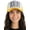 Boujee - Gold/White, variant on Foam Trucker Party Hat - Bride (White)