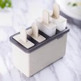 thumbnail image 3 of Coofit Ice Cream Mold Creative 4-Cavity Plastic Ice Pop Mold Ice Cube Mold for Kitchen, 3 of 10