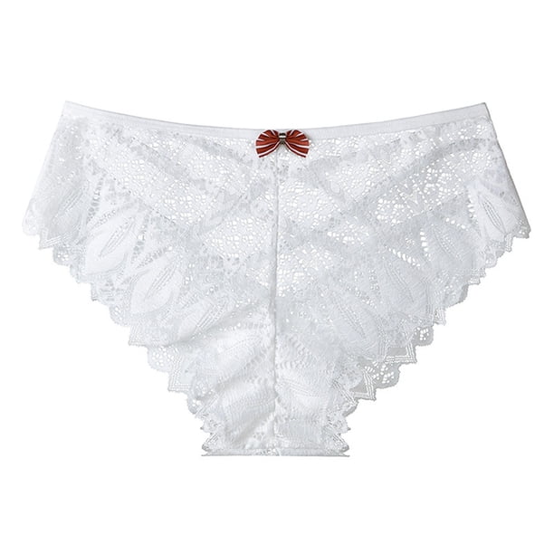Panty Sexy Gibobby Ropa interior Sexy Encaje Blanco M