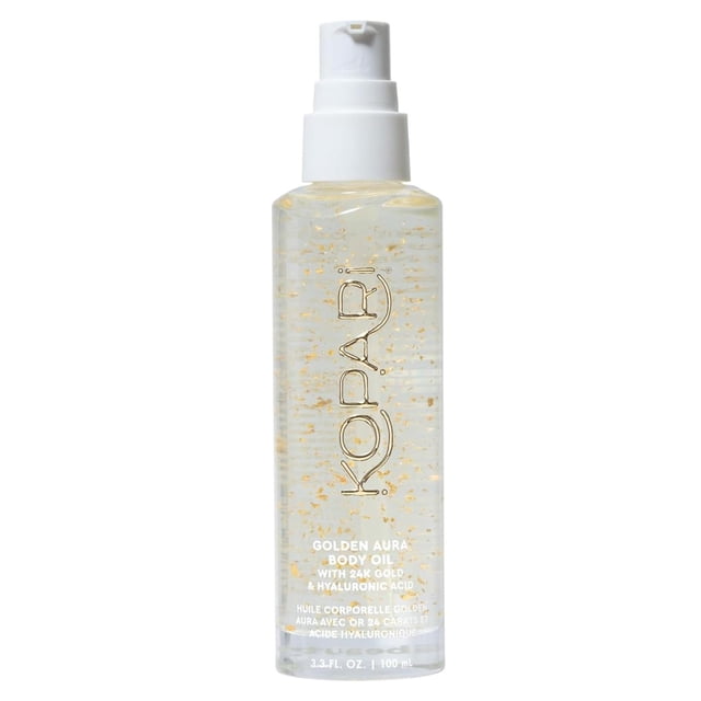 Aceite Corporal Kopari Golden Aura 24 Quilates Hialurónico Hidratante