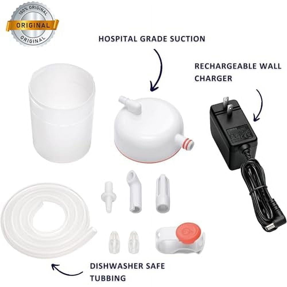 BabySmile | Electric Baby Nasal Aspirator for Newborns + | Boogers/Mucus