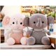 thumbnail image 2 of Cute Elephant Doll Stuffed Elephant Baby Elephant Doll Rag Doll Wedding Gift For Children 26-27s, 2 of 4