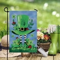 thumbnail image 3 of 2 Banderas de Jardín de San Patricio, Tréboles cara, Bandera de Tréboles Irlandeses para Decoración de Jardín Y Familia, 18 X shamjiam banderas del día de san patricio, 3 of 8