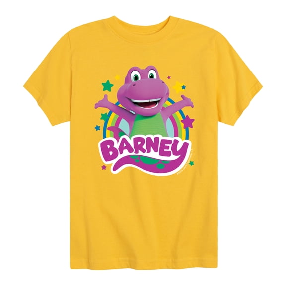 Barney - Logo - Youth Boys Short Sleeve Graphic T-Shirt
