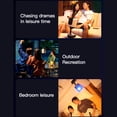thumbnail image 2 of Mistaha HD Android Projector with Electronic Focus and Wireless Connectivity - TS-1 1080P Projector (Adjustable) 1 + 32G Memory 240 Lumens/4K Decoding/Android 9.0/Keystone Correction/Stereo, 2 of 7