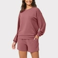 thumbnail image 2 of ZZwxWA Modal Soft Oversized Sweatshirts for Women Crew Neck Long Sleeve Relaxed Pullover Tops Sales, 2 of 7