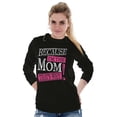 thumbnail image 4 of Funny Because I'm Mom That’s Why Women Plus Size Long Sleeve Graphic Tee Brisco Brands 3X, 4 of 5
