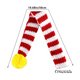 thumbnail image 3 of Knitted Striped Pet Christmas Scarf Cats Dogs Dogs Wool Thickened Warm Collar, 3 of 6
