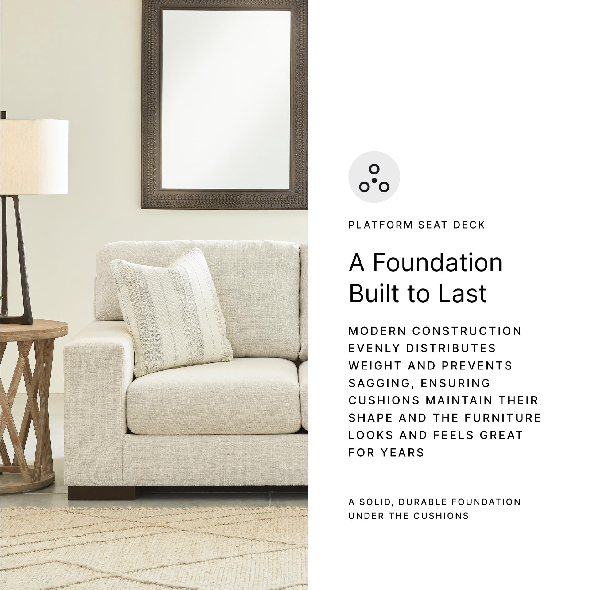 Signature Design by Ashley Maggie Birch Loveseat with Decorative Accent Pillows