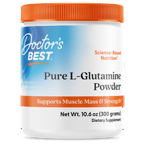 Doctor's Best Pure L-Glutamine, Non-GMO, Gluten Free, Soy Free, Vegan, 300 grams