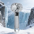 thumbnail image 1 of Ventilador portátil recargable por USB con clip para exteriores, función de compresión de hielo, viento de alta velocidad, diseño compacto de mano, 1 of 9
