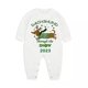 thumbnail image 3 of Pijamas familiares navideños a juego, conjunto de pijamas de Dachshund a través de la nieve verde a cuadros, 2023, 3 of 3