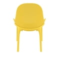 thumbnail image 5 of Luxury Commercial Living 32.75" Yellow Solid Patio Lounge Chair, 5 of 8