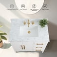 thumbnail image 6 of Vanity Art 36" Single Sink Bathroom Vanity Cabinet with Ceramic Countertop, 6 of 11