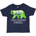 thumbnail image 3 of Inktastic Smoky Mountains, Tennessee Mountains and Bear Shape Boys or Girls Toddler T-Shirt, 3 of 5