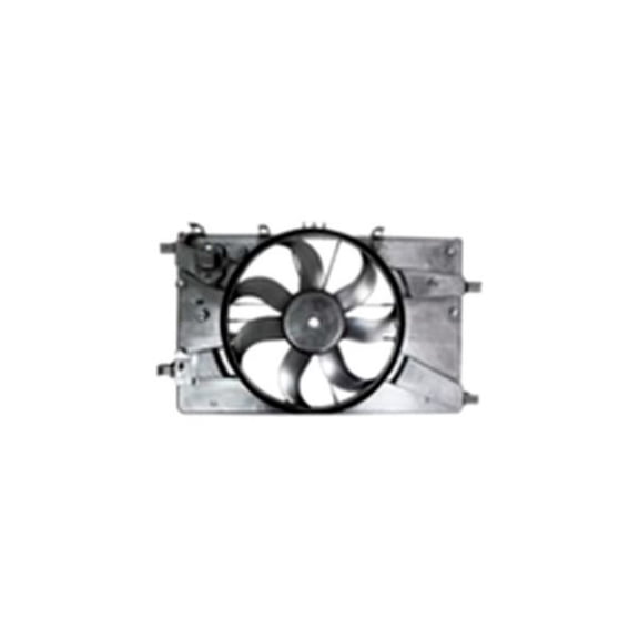 For Chevy Cruze 2014 2015 Radiator Cooling Fan Assembly | 1.4L A/T | 2nd Design | Motor/Blade/Shroud | GM3115263 | 13450232-PFM