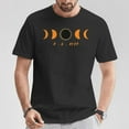 thumbnail image 2 of 2024 Solar Eclipse Totality Graphic Tee Unisex Adult Cotton April 8 Astronomy Event Casual Space Lover Gift for Women T-Shirt, Size 3XL, Color Black, 2 of 4