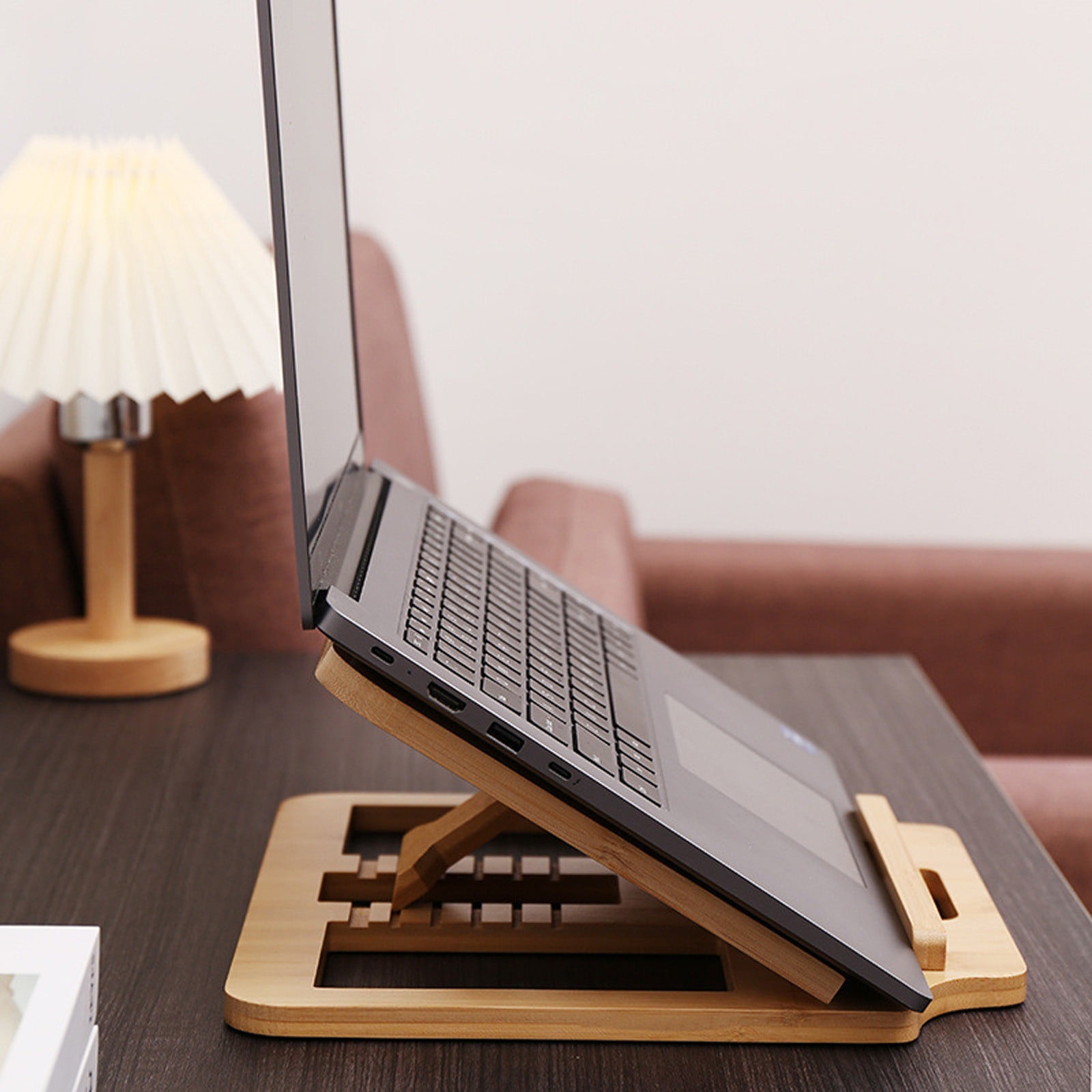 ​​Foldable Laptop Stand Adjustable Ergonomic Riser for Desk Home Office Computer Notebook Cooling Holder ​​