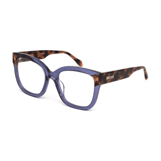 Roberto Cavalli VRC027M Eyeglasses Dark Havana Acetate Round ROBERTO CAVALLI VRC027M 0722 Eyeglasses Dark Havana Frame  main image 4
