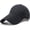 Black, variant on Men Women Plain Adjustable Baseball Cap Super Extra Long Bill Hat Strapback