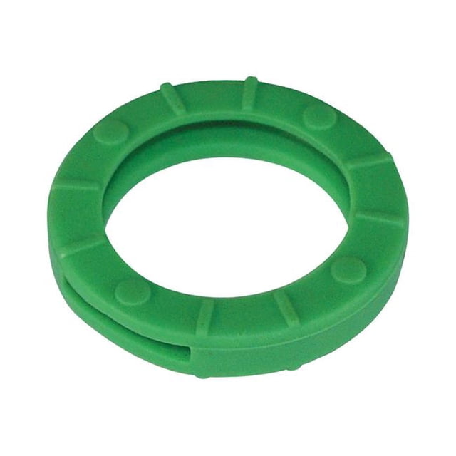 Plastic Key Bands & Caps Key Ring