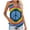 Yellow, variant on Spring Tops for Women Tank Tops for Women under $5 Fashion Women Tie-Dye Printed Sleeveless Tops Casual Round Neck Pullover Vest
