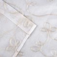 thumbnail image 3 of Scroll Pattern Two Panels Sheer Curtains, 42" x 108", Ivory by Blue Nile Mills, 3 of 6
