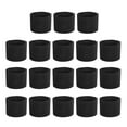 thumbnail image 1 of Uxcell 18Pcs Brazalete de Capitán de Fútbol Elástico para Jóvenes y Adultos Equipo de Fútbol Negro, 1 of 7