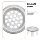 thumbnail image 3 of Luxshiny 12Ud Tapón Decorativo De Desbordamiento Para Lavabo En Inoxidable Color Plateado, 3 of 8