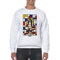 thumbnail image 2 of Officially Licensed NASA Mondrian NASA Space Shuttle Art Women's Sweatshirt, 2 of 3