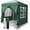 Green, variant on BoldGear10x10 Pop Up Canopy Tent with Sidewalls, Outdoor Gazebo Canopy Tent, Patio Event Tents Outdoor Event Shelter for Parties (Blue with Led Light)