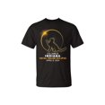 thumbnail image 1 of Columbus A Cat Total Solar Eclipse T-Shirt Cotton T-Shirt – Short Sleeve Crew Neck Casual Top for Spring & Summer, Lightweight Summer & Spring Tee, Machine Washable, 1 of 6