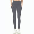 thumbnail image 2 of FRSASU Workout Leggings with Pockets for Women High Waist Yoga Pants Soft Lightweight Athletic Gym Tights Dark Gray, 2 of 2